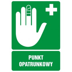 Znak: Punkt opatrunkowy