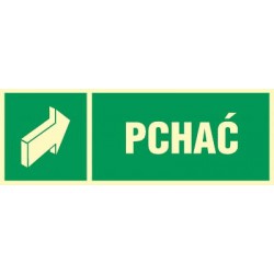 Znak: Pchać