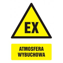 Znak: Atmosfera wybuchowa