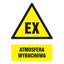 Znak: Atmosfera wybuchowa